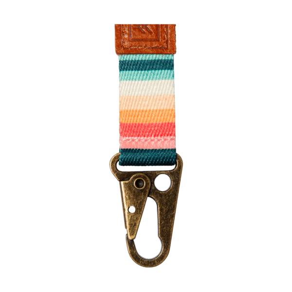 Clip Keychain Renae Striped Thread